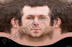 Male head texture